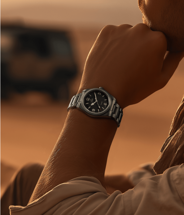 Tudor Ranger 36mm Black on wrist