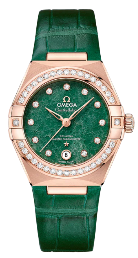 Constellation Green Dial and Strap Co-Axial 29mm