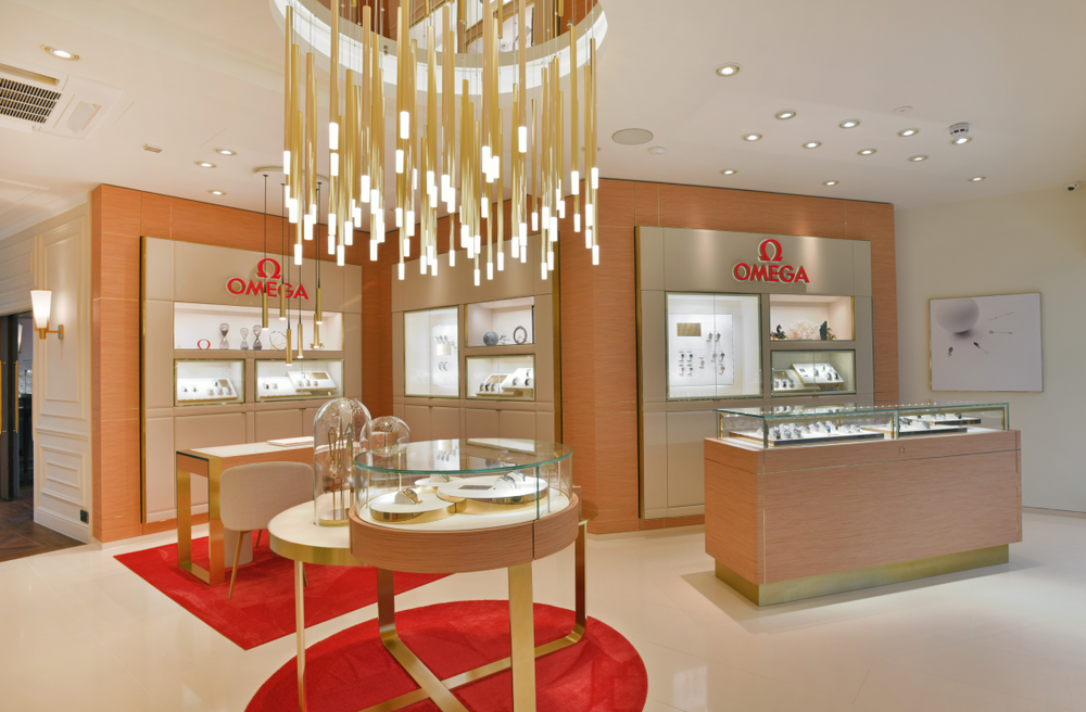 OMEGA Showroom at Michael Spiers Exeter