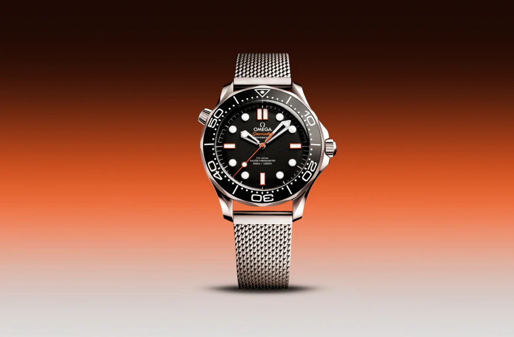 OMEGA Seamaster orange