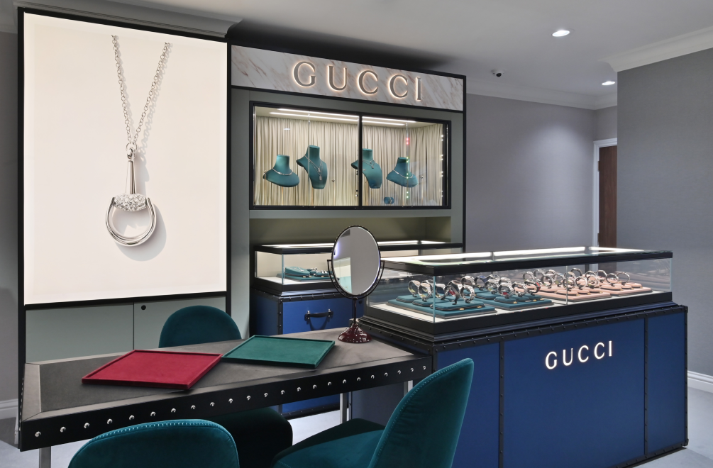 Gucci at Michael Spiers Truro