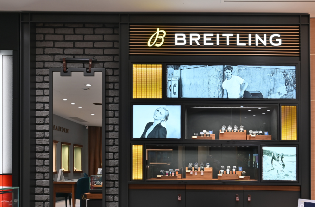 Breitling at Michael Spiers Jewellers Plymouth