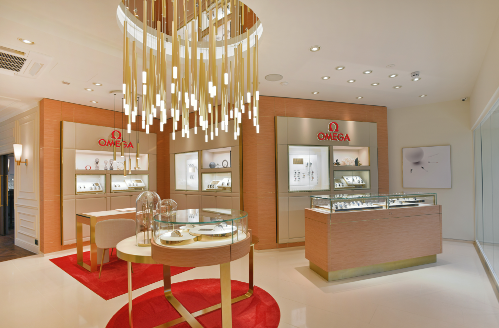 OMEGA at Michael Spiers Exeter Showroom