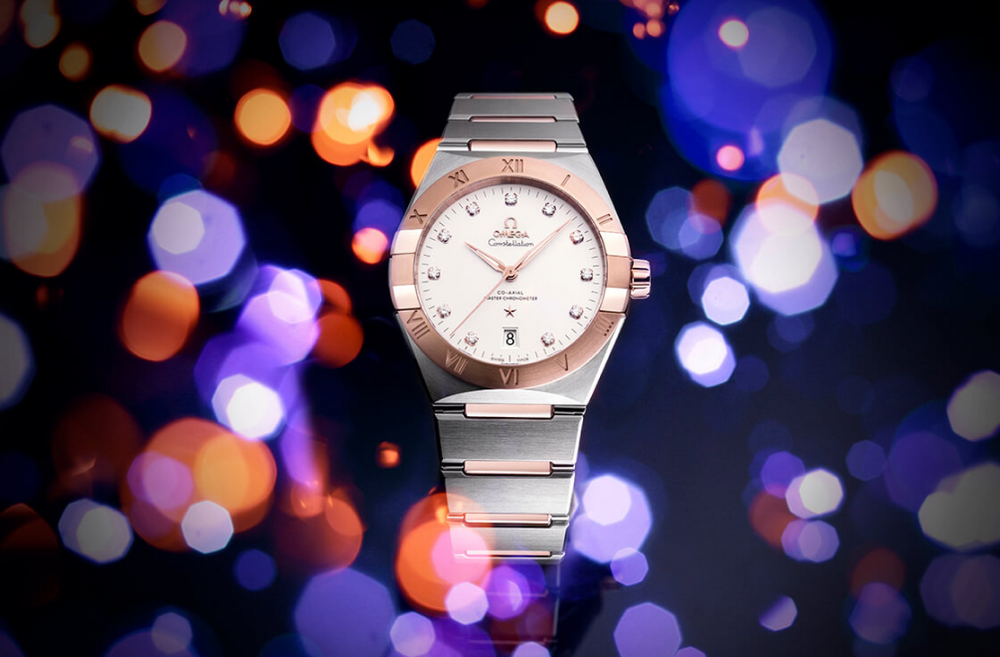 OMEGA CONSTELLATION Watch White Dial Date Display