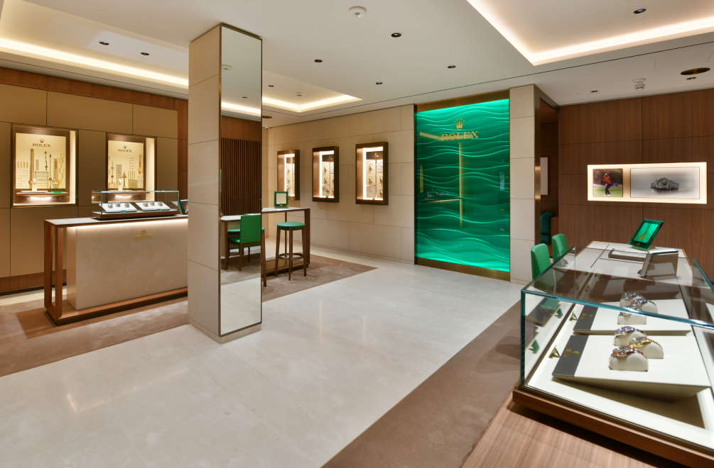 Rolex at Michael Spiers Taunton Showroom