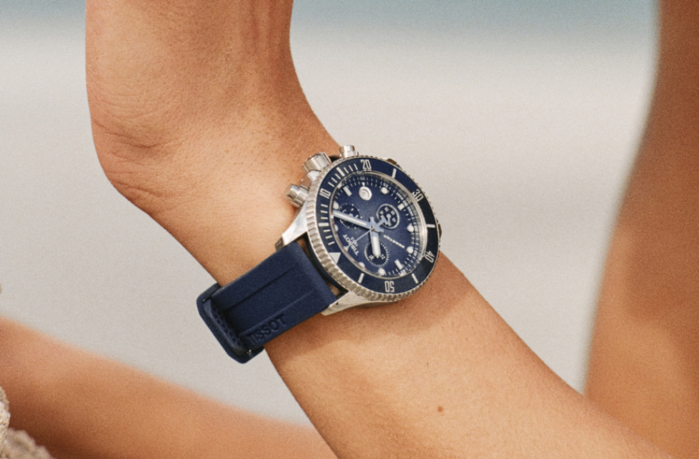 Tissot Seastar Watch Blue