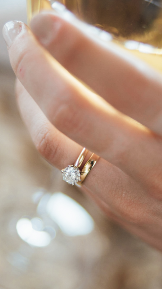 Michael Spiers Solitaire Diamond Ring