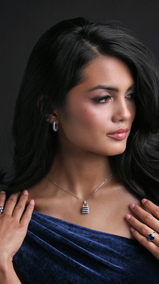 Michael Spiers Sapphire Necklace