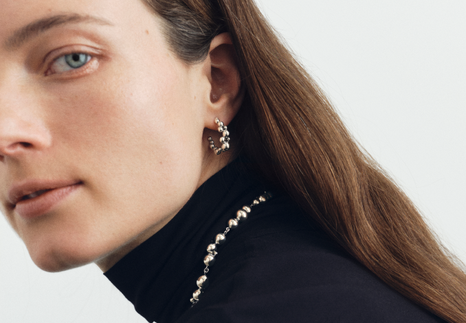 Georg Jensen Grape Earrings