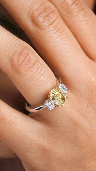 Michael Spiers Yellow Diamond Ring