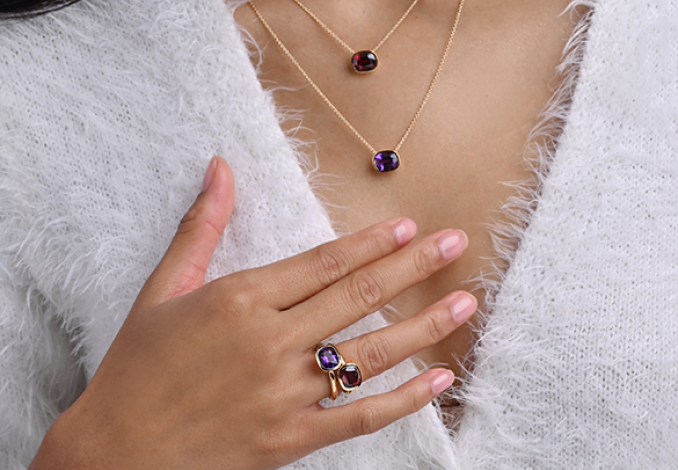 Michael Spiers Aya Necklaces and Rings