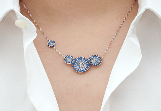 Georg Jensen Daisy Necklace