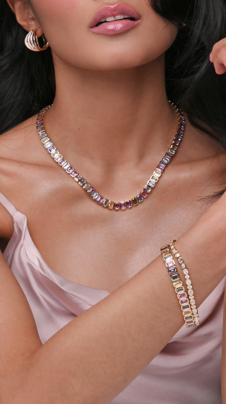 Michael Spiers Sapphire Necklace