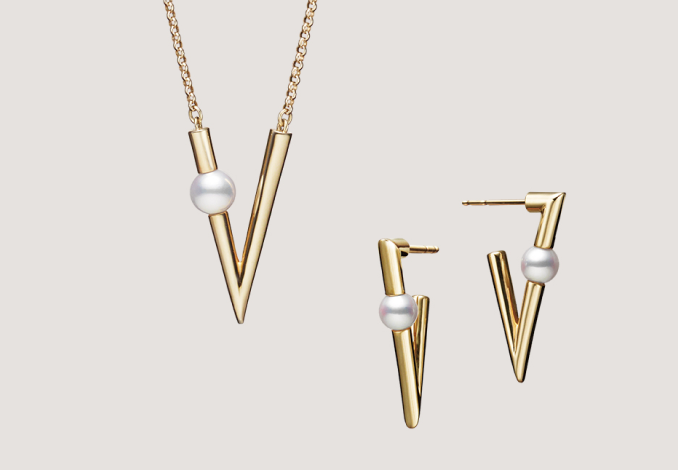 Mikimoto V Code Pearl Jewellery