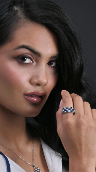 Sapphire Eternity Ring