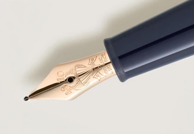 Montblanc Pen with Gold Nib
