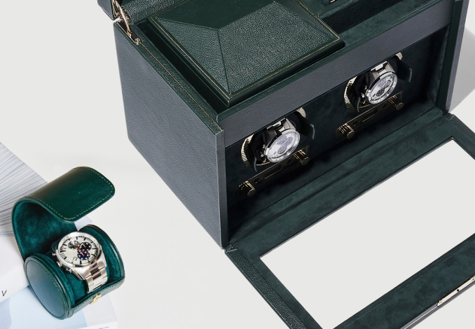 WOLF Watch Box and Winder