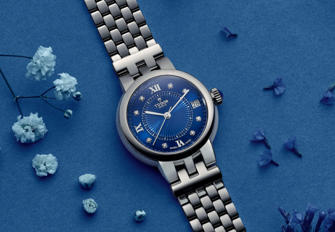 TUDOR Clair De Rose Blue Dial