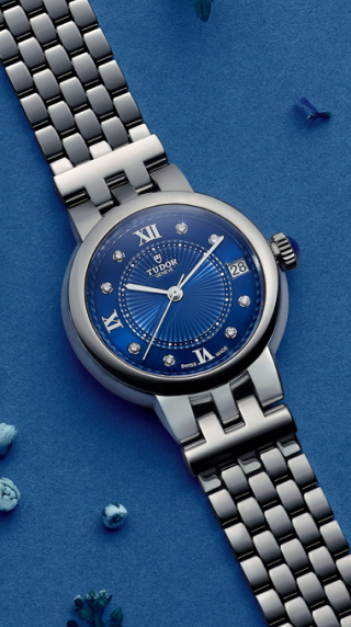 TUDOR Clair De Rose Blue Dial