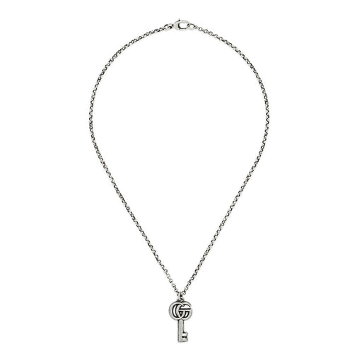 Gucci GG Marmont Silver Key Necklace YBB627757001 Necklace Gucci   