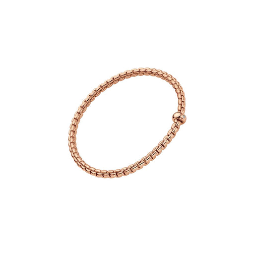 Eka 18ct Rose Gold Diamond Flex'it Bracelet 01M01BX_BB_R_XRX Bracelet Fope Small  