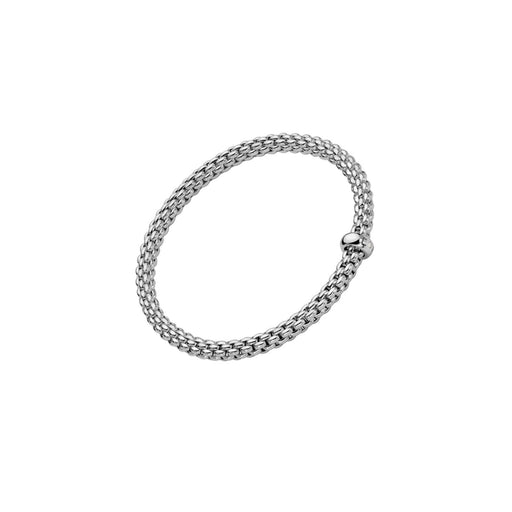 Solo 18ct White Gold Diamond Flex'it Bracelet 01M06BX_BB_B_XBX Bracelet Fope Small  