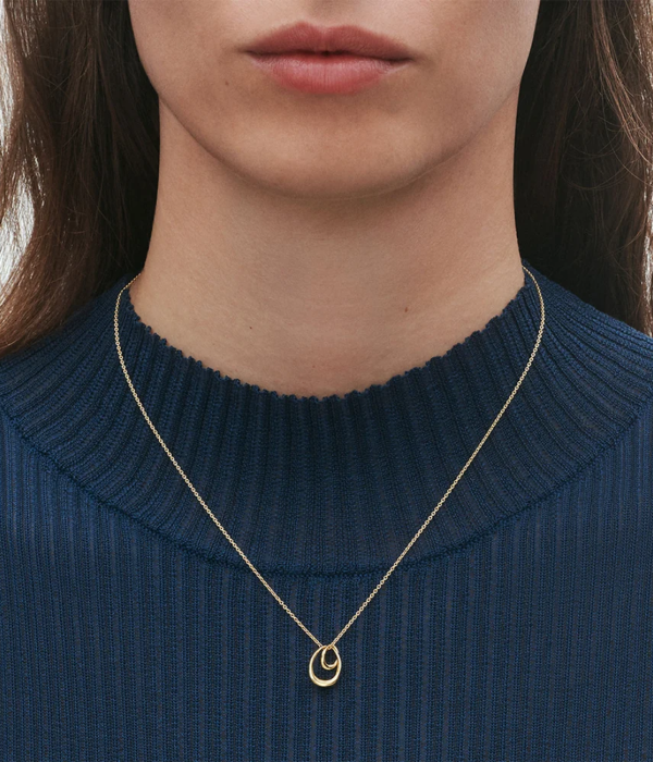 Offspring 18ct Yellow Gold Necklace with Pendant