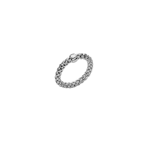 Essentials 18ct White Gold Ring Flex'it  04E08AX_XX_B_XBX Ring Fope S  