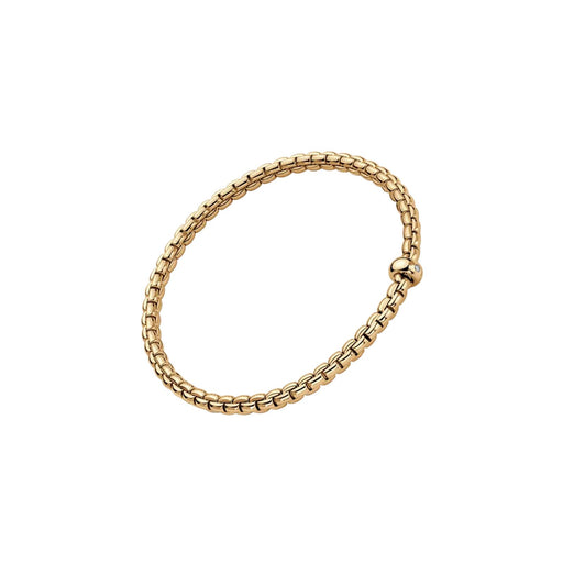 Eka 18ct Yellow Gold Diamond Flex'it Bracelet 01M01BX_BB_G_XGX Bracelet Fope Small  