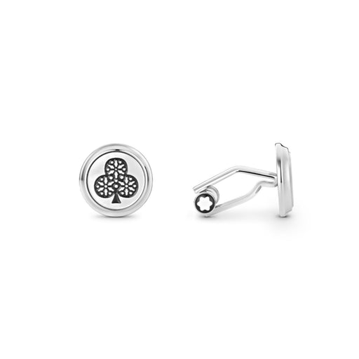 Meisterstück Tribute to the book Around The World In 80 Days Ace of Club & Ace of Diamond Cufflinks MB128387 Cufflinks & Accessories Montblanc   