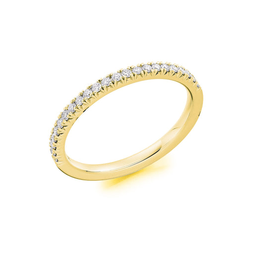Michael Spiers 18ct Yellow Gold Brilliant-Cut 0.25ct Diamond Half Eternity Ring - HET 10270 Ring Michael Spiers   