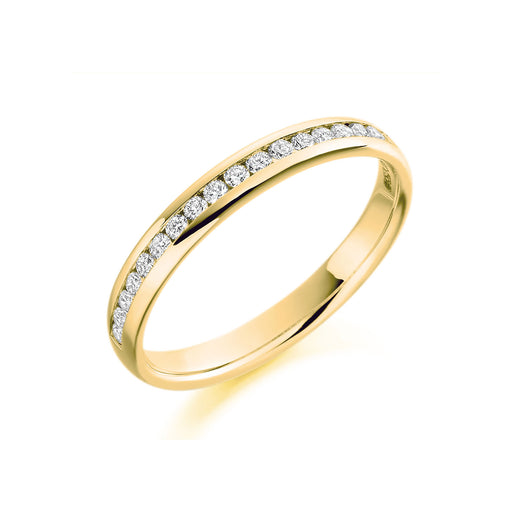 Michael Spiers 18ct Yellow Gold Brilliant-Cut 0.22ct Diamond Half Eternity Ring - HET 1477 Ring Michael Spiers   