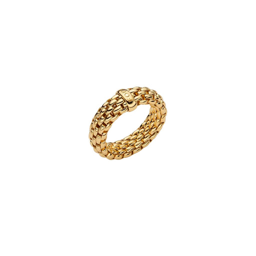 Essentials 18ct Yellow Gold Flex'it Ring 55902AX_XX_G_XGX Ring Fope S  