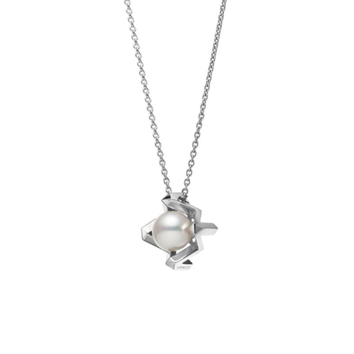 Mikimoto M Collection Akoya Cultured Pearl Necklace in 18ct White Gold - PP20565W Necklace Mikimoto   