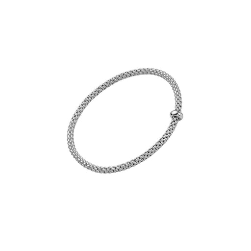 Prima 18ct White Gold Diamond Flex'it Bracelet 01M08BX_BB_B_XBX Bracelet Fope Small  