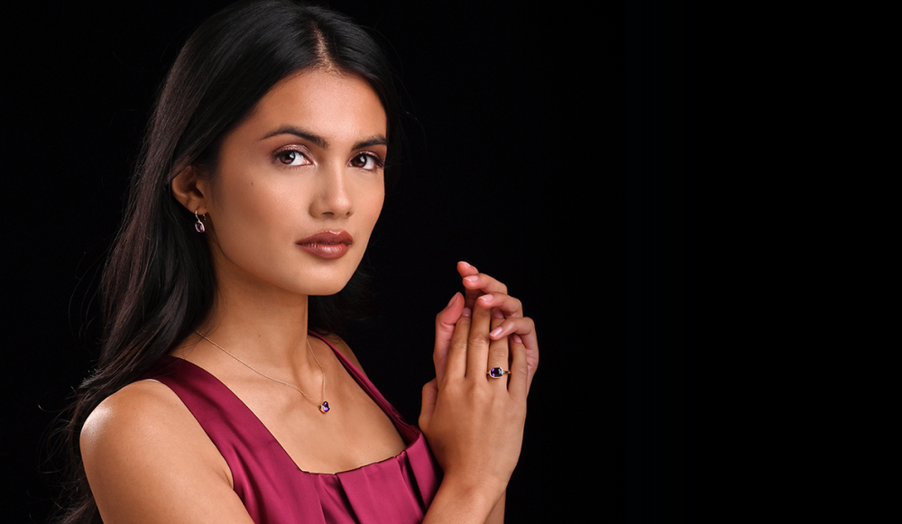 Aya Jewellery Purple