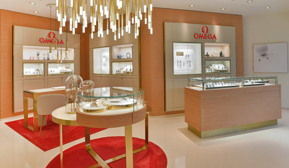 OMEGA Plymouth Showroom Michael Spiers