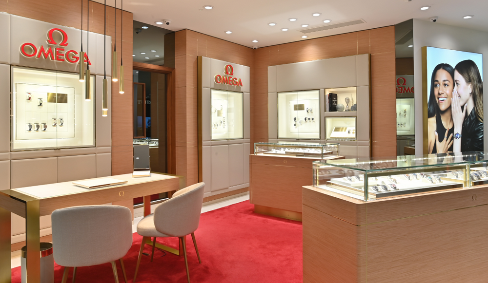 OMEGA Watch Showroom in Plymouth