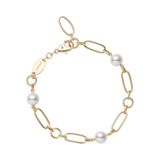 Mikimoto M Code Akoya Cultured Pearl Bracelet in 18ct Yellow Gold - PD278K Bracelet Mikimoto   