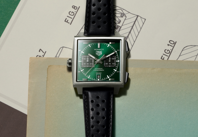 TAG Heuer Monaco Chronograph Green