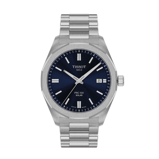 PRC 100 Solar Quartz 39mm T1514221104100 Watches Tissot