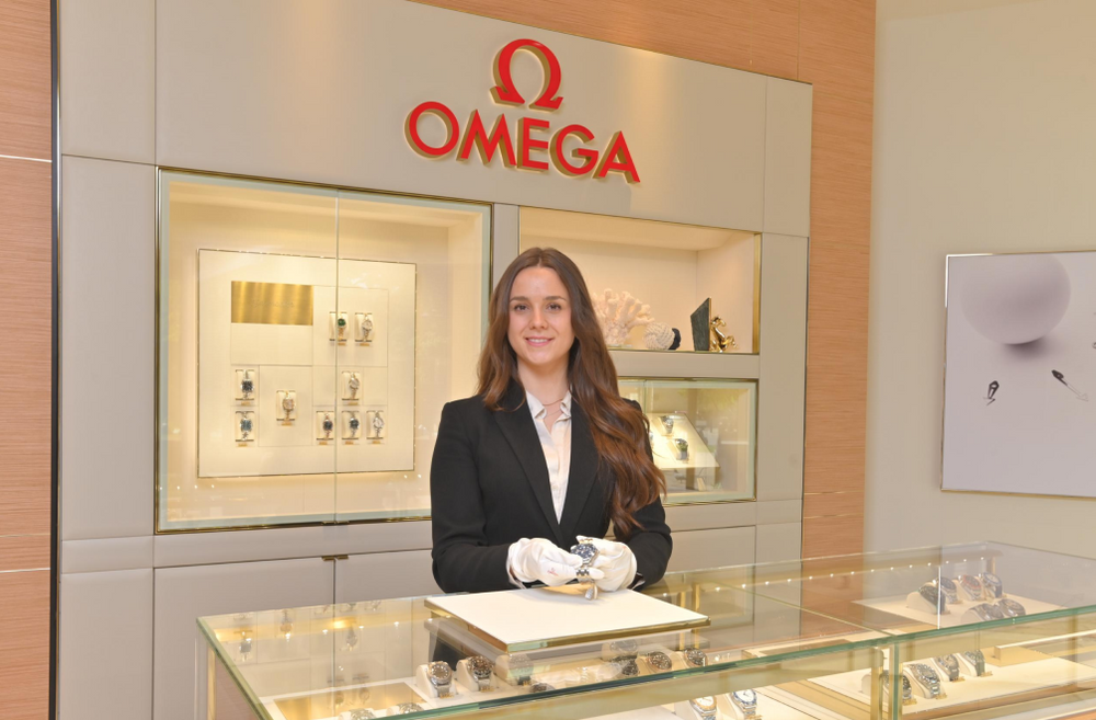 OMEGA Exeter Showroom Michael Spiers