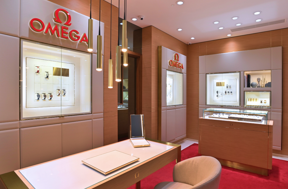 OMEGA Exeter Showroom Michael Spiers