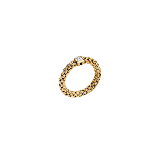 Souls 18ct Yellow Gold Flex'it Diamond Ring 09E08AX_BB_G_XGX Ring Fope S  