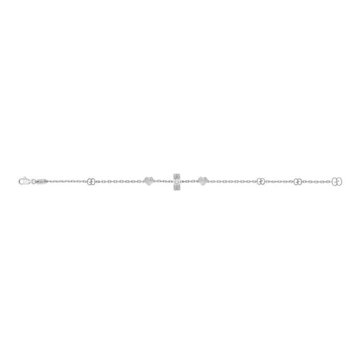 Gucci Icon 18ct White Gold Star Bracelet YBA729383002 Bracelet Gucci   