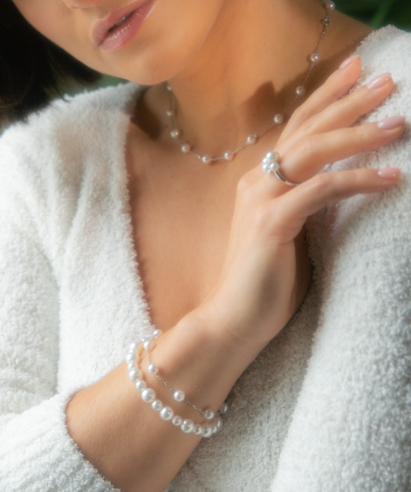 Mikimoto Classic Pearl Jewellery Bracelet