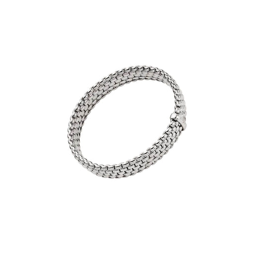 Panorama 18ct White Gold Diamond Flex'it Bracelet 01M04BX_BB_B_XBX Bracelet Fope Small  