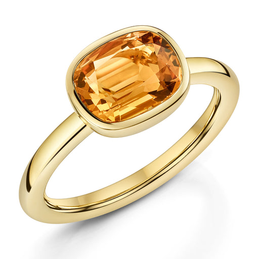 Aya 18ct Yellow Gold Citrine Ring