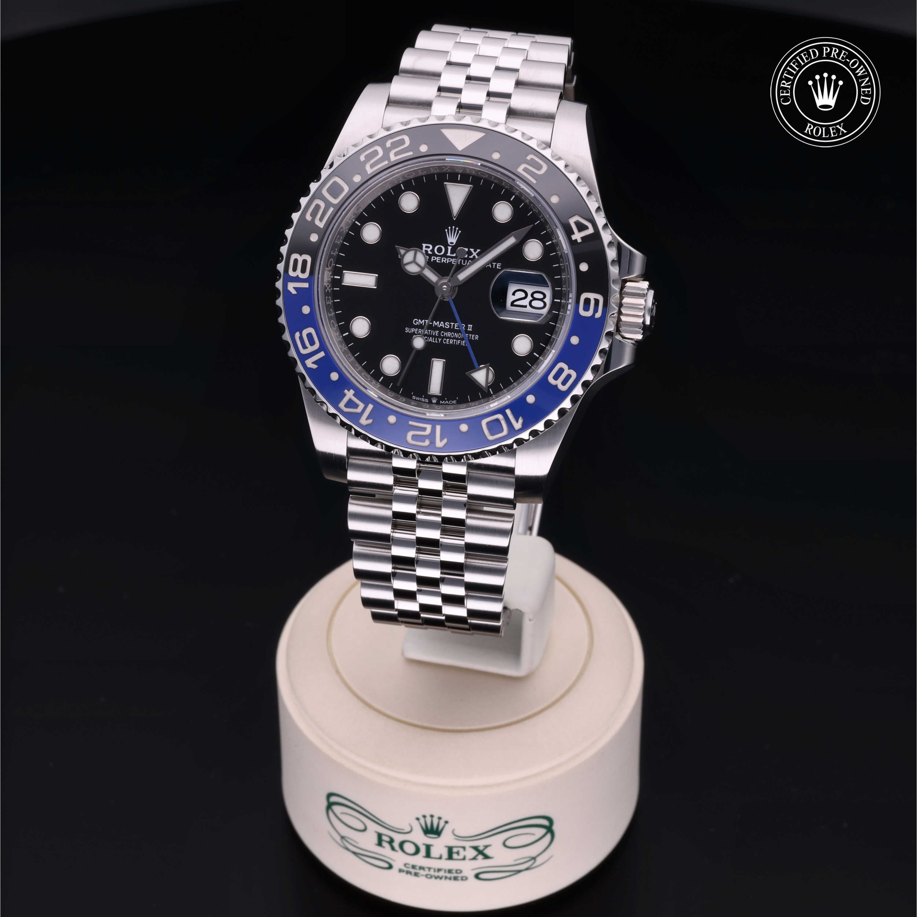 Rolex Certified Pre-Owned GMT-Master II 40mm 126710BLNR N5956465 - 360° view