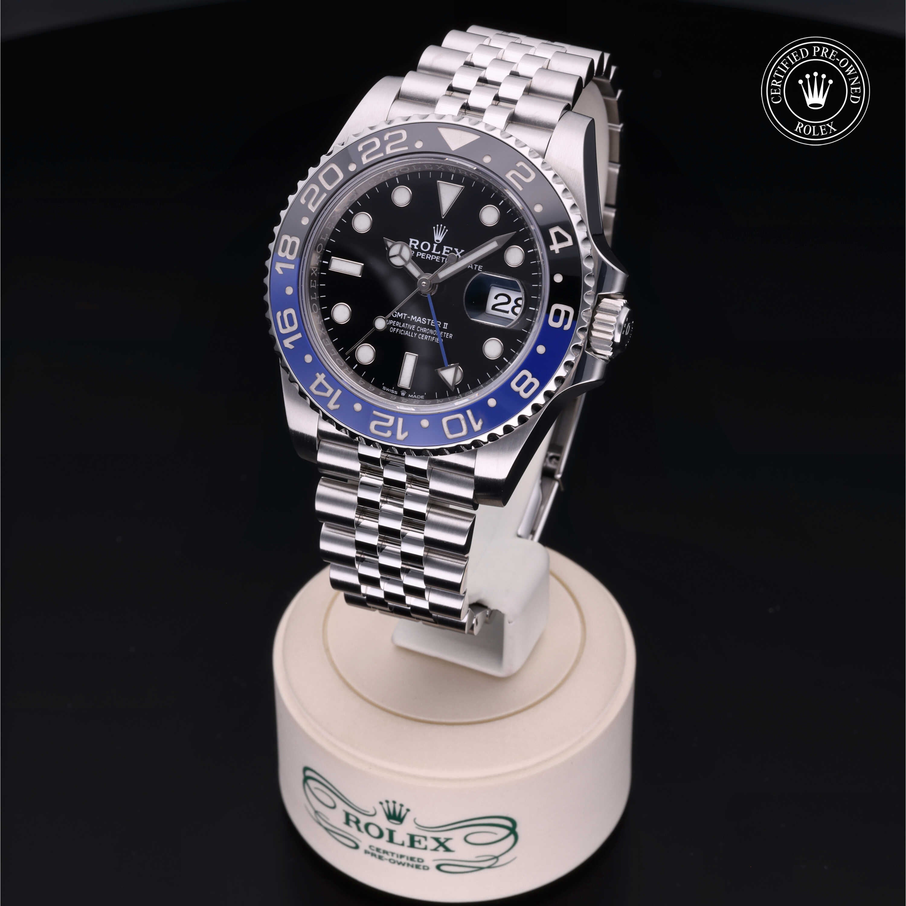 Rolex Certified Pre-Owned GMT-Master II 40mm 126710BLNR N5956465 - 360° view
